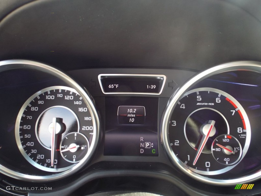 2015 Mercedes-Benz GL 63 AMG 4Matic Gauges Photo #101508545