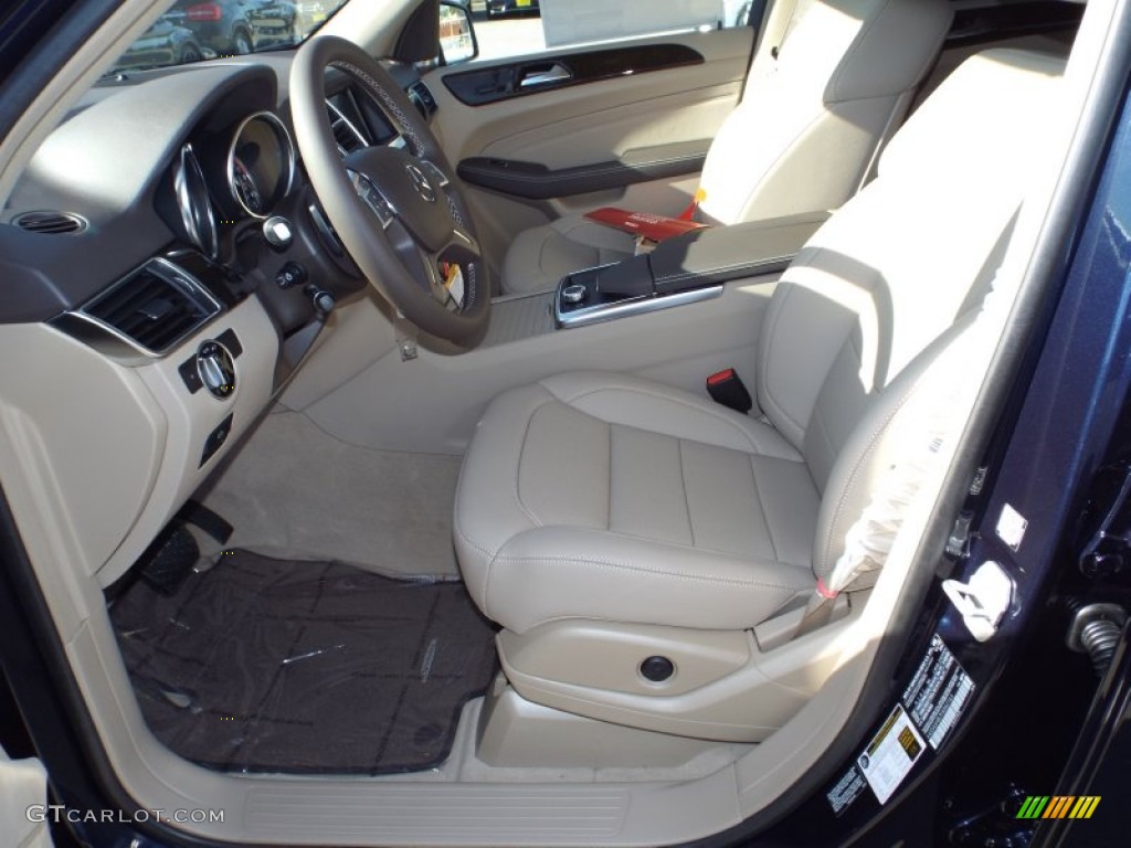 Almond Beige/Mocha Interior 2015 Mercedes-Benz ML 350 4Matic Photo #101508923