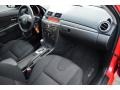 Black 2008 Mazda MAZDA3 s Sport Hatchback Interior Color