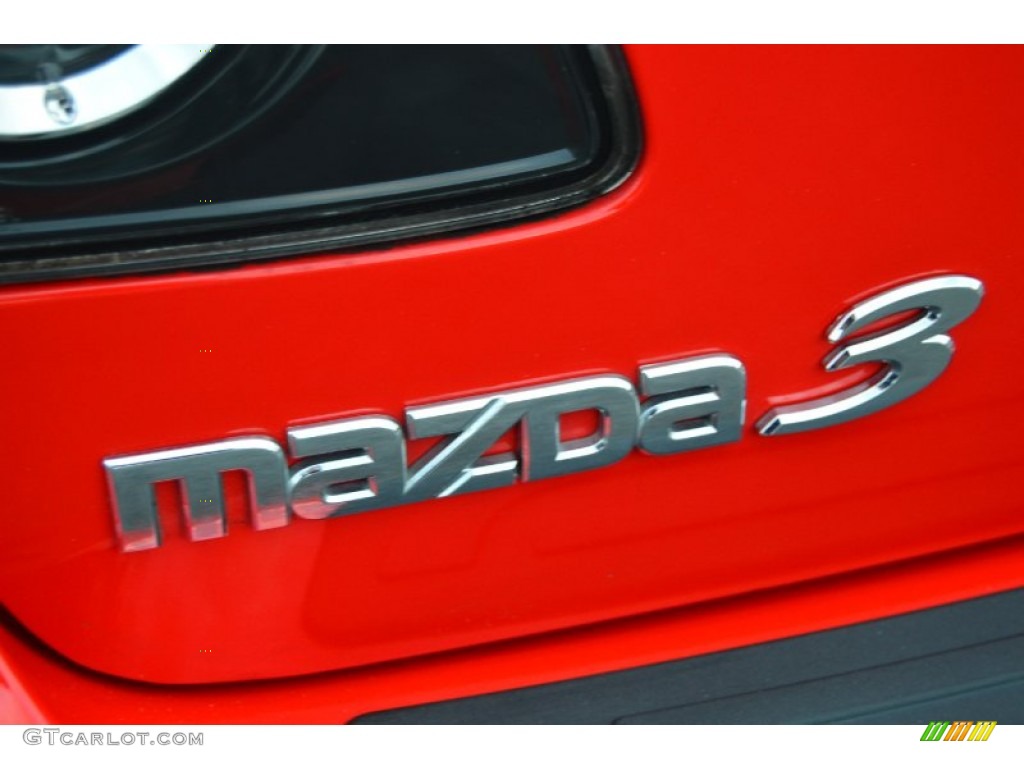 2008 MAZDA3 s Sport Hatchback - True Red / Black photo #42