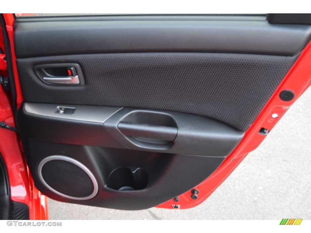 2008 MAZDA3 s Sport Hatchback - True Red / Black photo #44