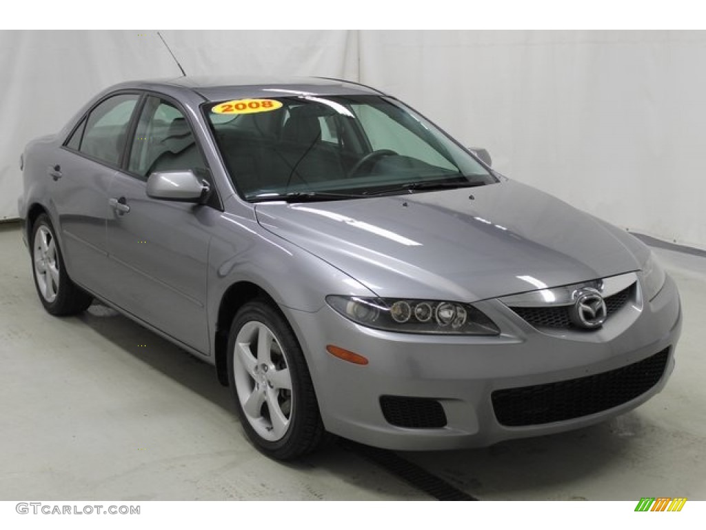 2008 MAZDA6 i Grand Touring Sedan - Tungsten Gray Metallic / Gray photo #1