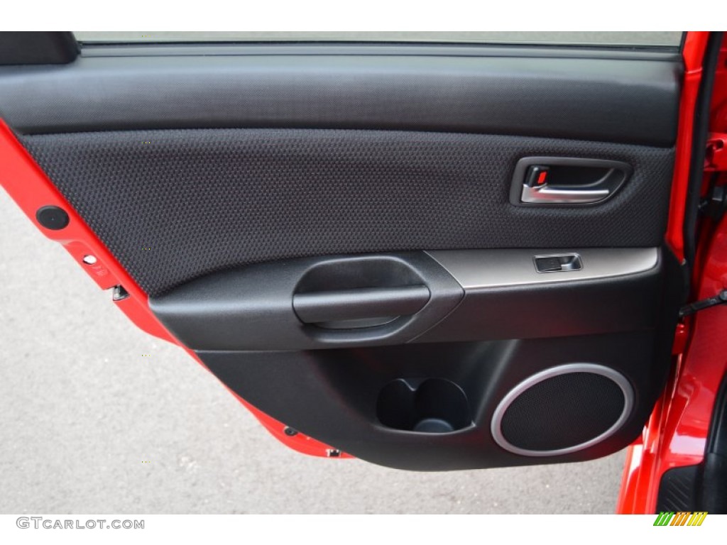 2008 MAZDA3 s Sport Hatchback - True Red / Black photo #45