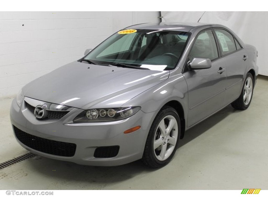 2008 MAZDA6 i Grand Touring Sedan - Tungsten Gray Metallic / Gray photo #3