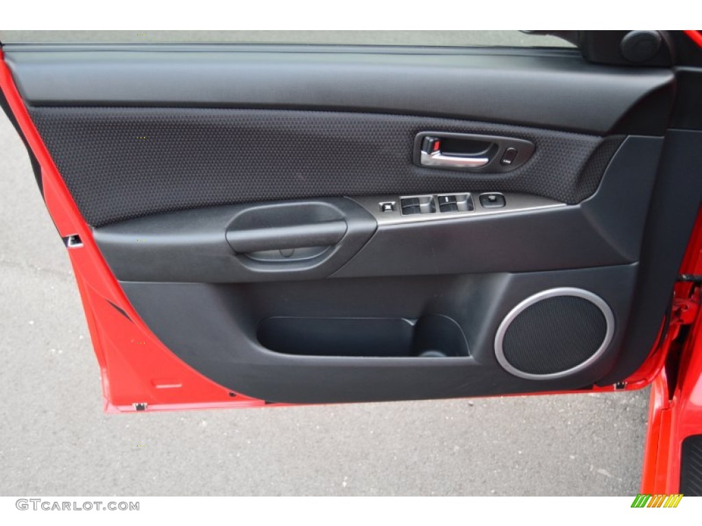 2008 MAZDA3 s Sport Hatchback - True Red / Black photo #46
