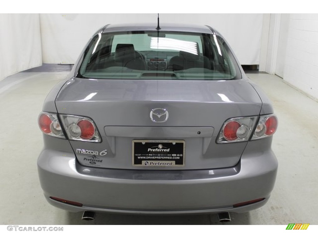 2008 MAZDA6 i Grand Touring Sedan - Tungsten Gray Metallic / Gray photo #5