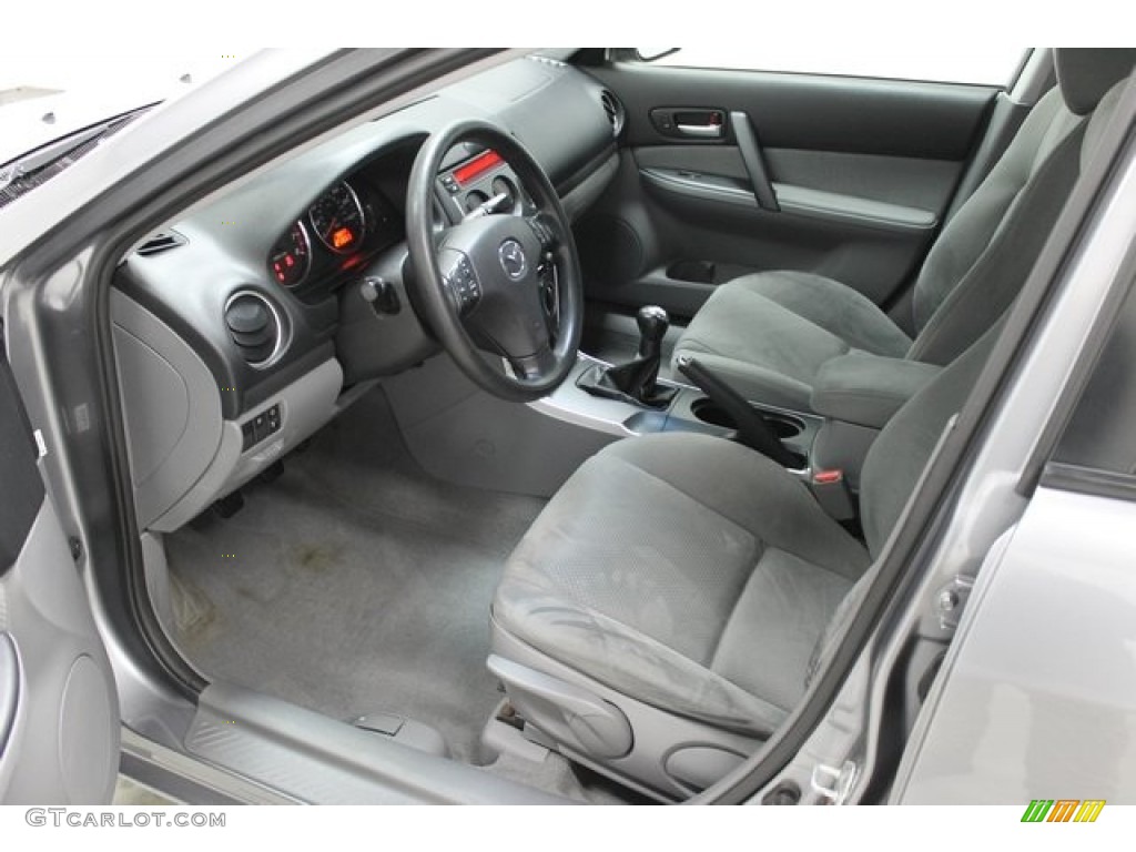 2008 MAZDA6 i Grand Touring Sedan - Tungsten Gray Metallic / Gray photo #16