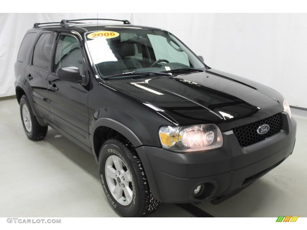 2006 Escape XLT V6 4WD - Black / Ebony Black photo #1