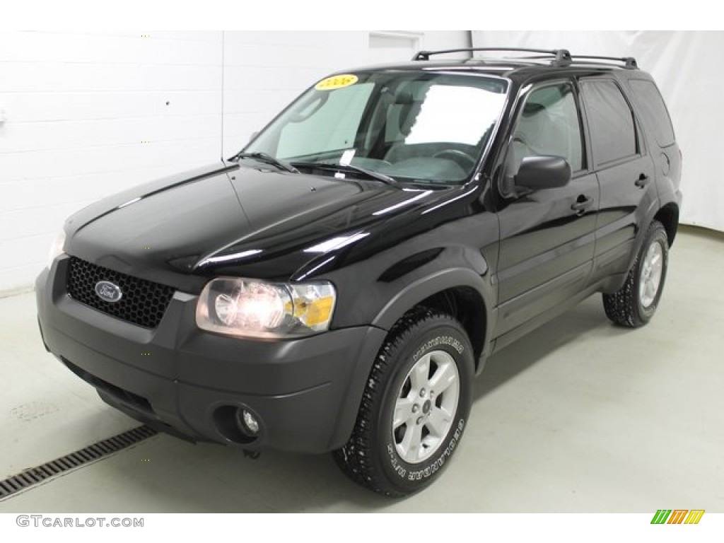 Black 2006 Ford Escape XLT V6 4WD Exterior Photo #101510030
