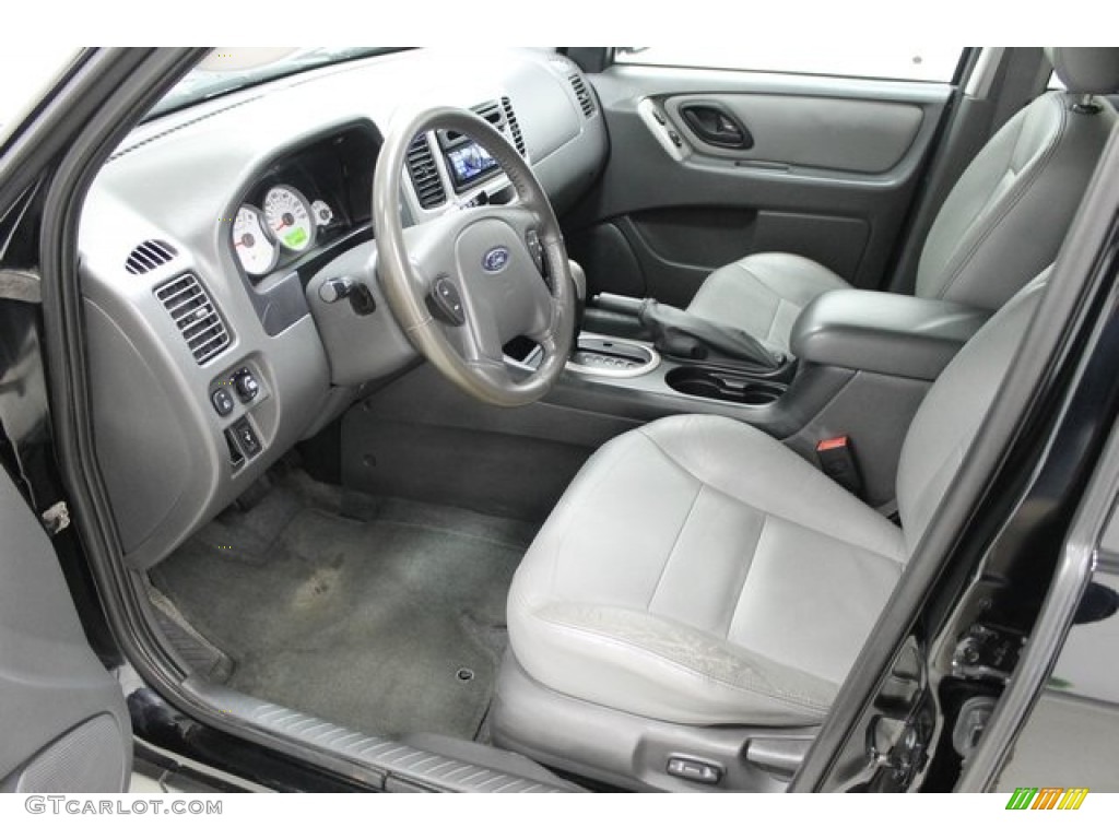 Ebony Black Interior 2006 Ford Escape XLT V6 4WD Photo #101510207