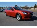 Front 3/4 View of 2015 Mazda6 Sport