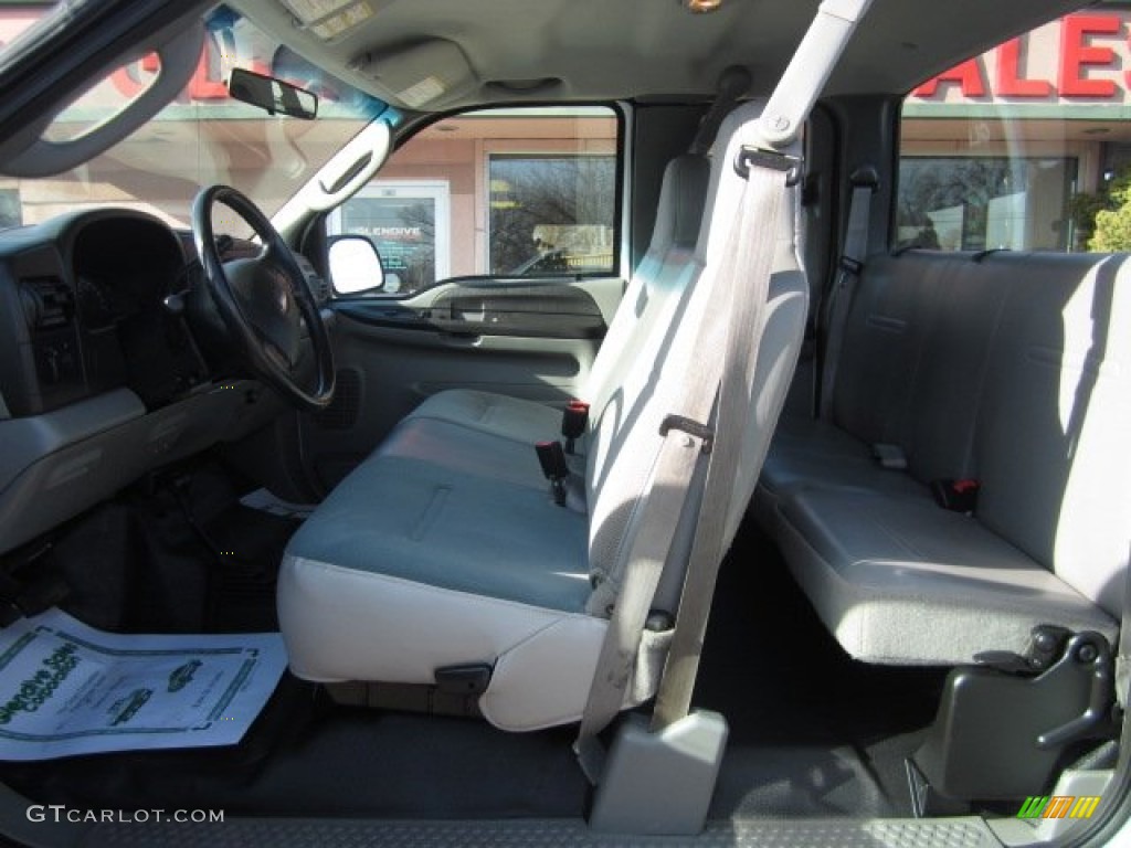 Medium Flint Interior 2006 Ford F250 Super Duty XL SuperCab 4x4 Photo #101512745
