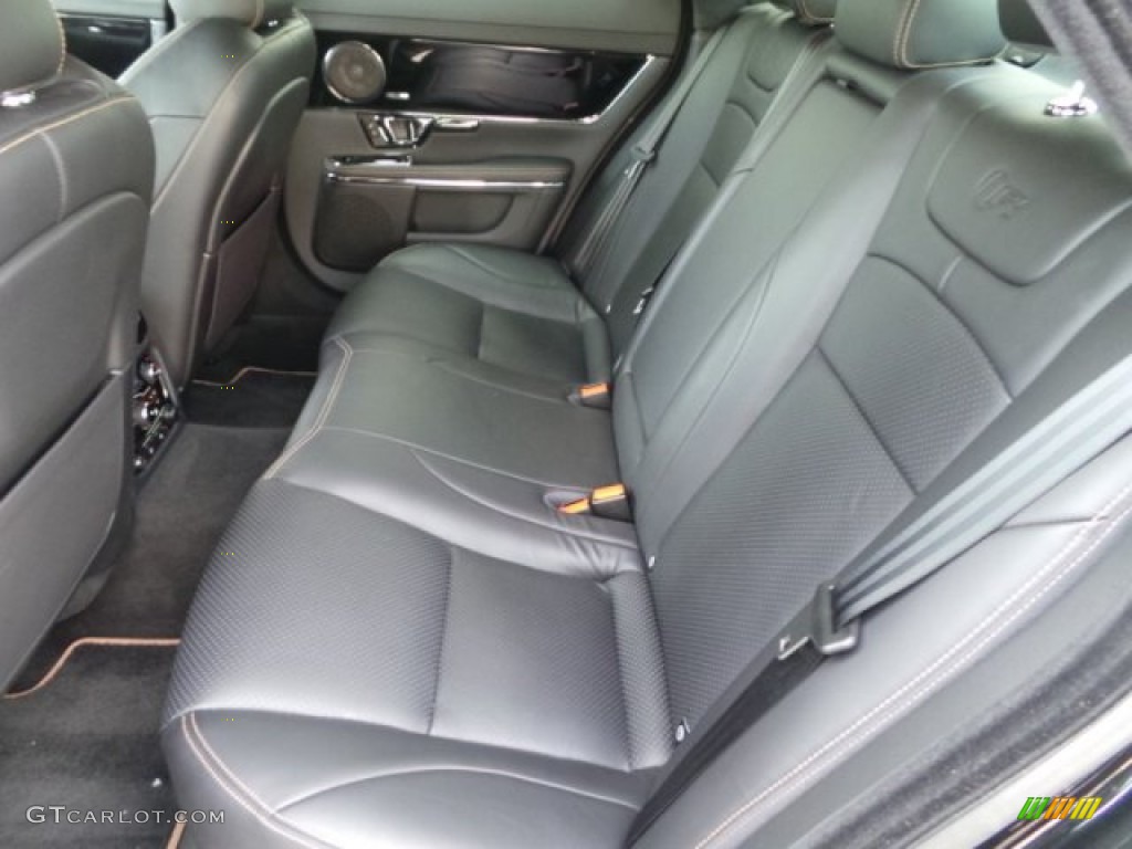 2014 Jaguar XJ XJR Rear Seat Photos