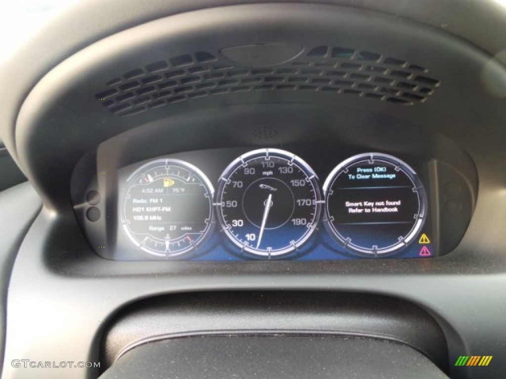 2014 Jaguar XJ XJR Gauges Photos