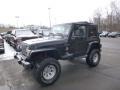 Black 2002 Jeep Wrangler Sahara 4x4
