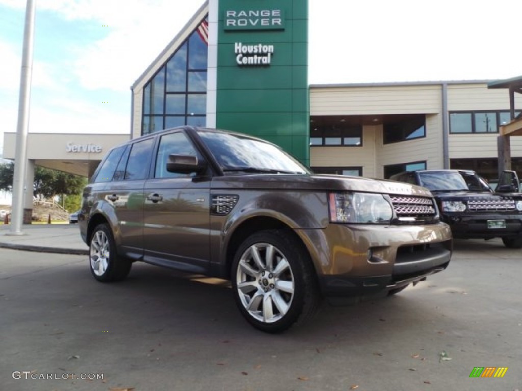 2013 Range Rover Sport HSE - Nara Bronze Metallic / Arabica photo #1