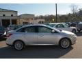 2014 Ingot Silver Ford Focus Titanium Sedan  photo #2