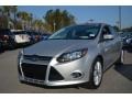 2014 Ingot Silver Ford Focus Titanium Sedan  photo #7