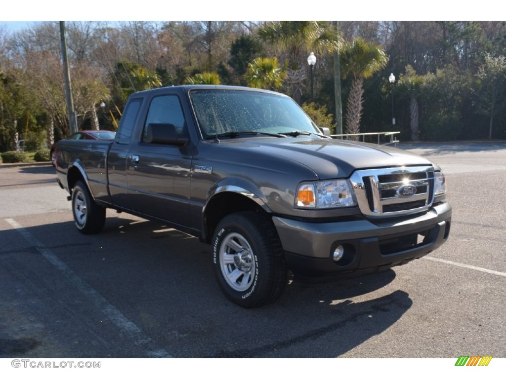 2011 Ranger XLT SuperCab - Dark Shadow Grey Metallic / Medium Dark Flint photo #1