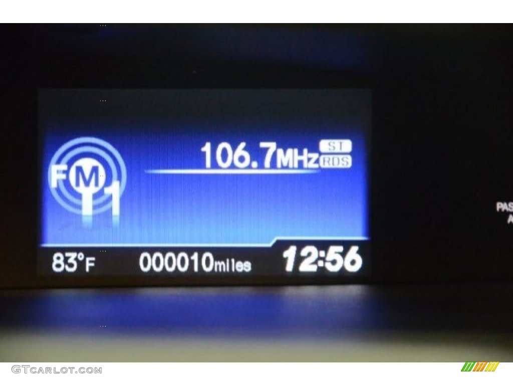 2015 Civic LX Sedan - Crystal Black Pearl / Gray photo #12