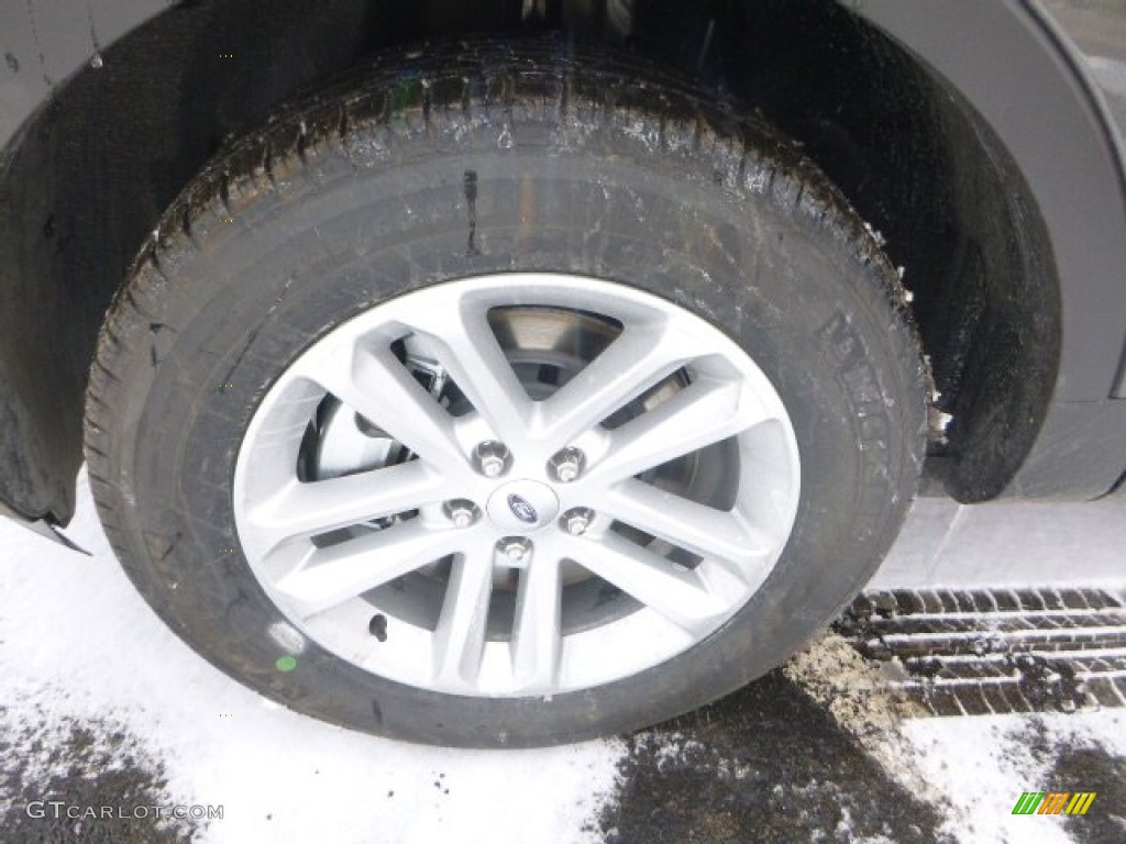 2015 Explorer XLT 4WD - Magnetic / Charcoal Black photo #5