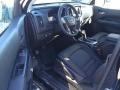Jet Black/Cobalt Red 2015 GMC Canyon SLE Extended Cab 4x4 Interior Color