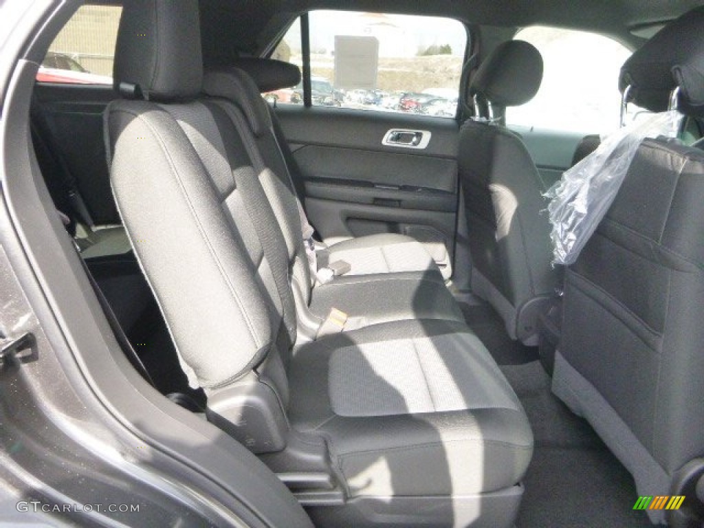 2015 Explorer XLT 4WD - Magnetic / Charcoal Black photo #9