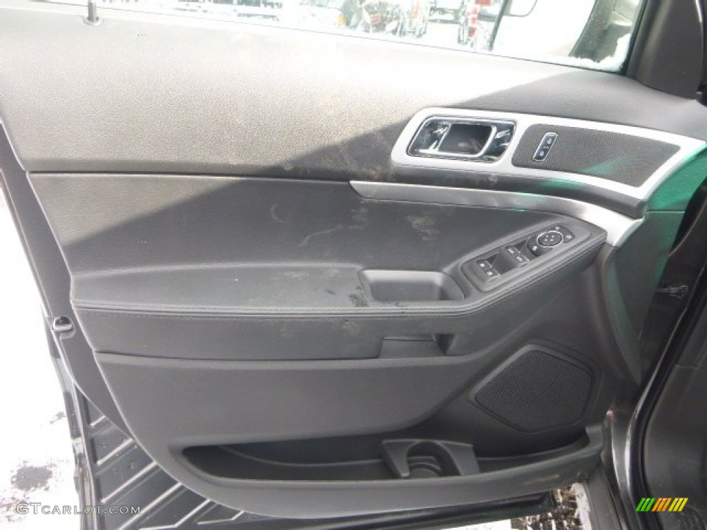 2015 Explorer XLT 4WD - Magnetic / Charcoal Black photo #11