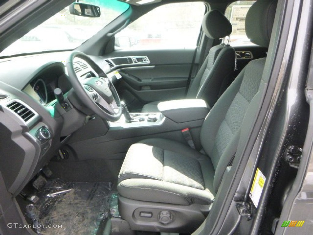 2015 Explorer XLT 4WD - Magnetic / Charcoal Black photo #13