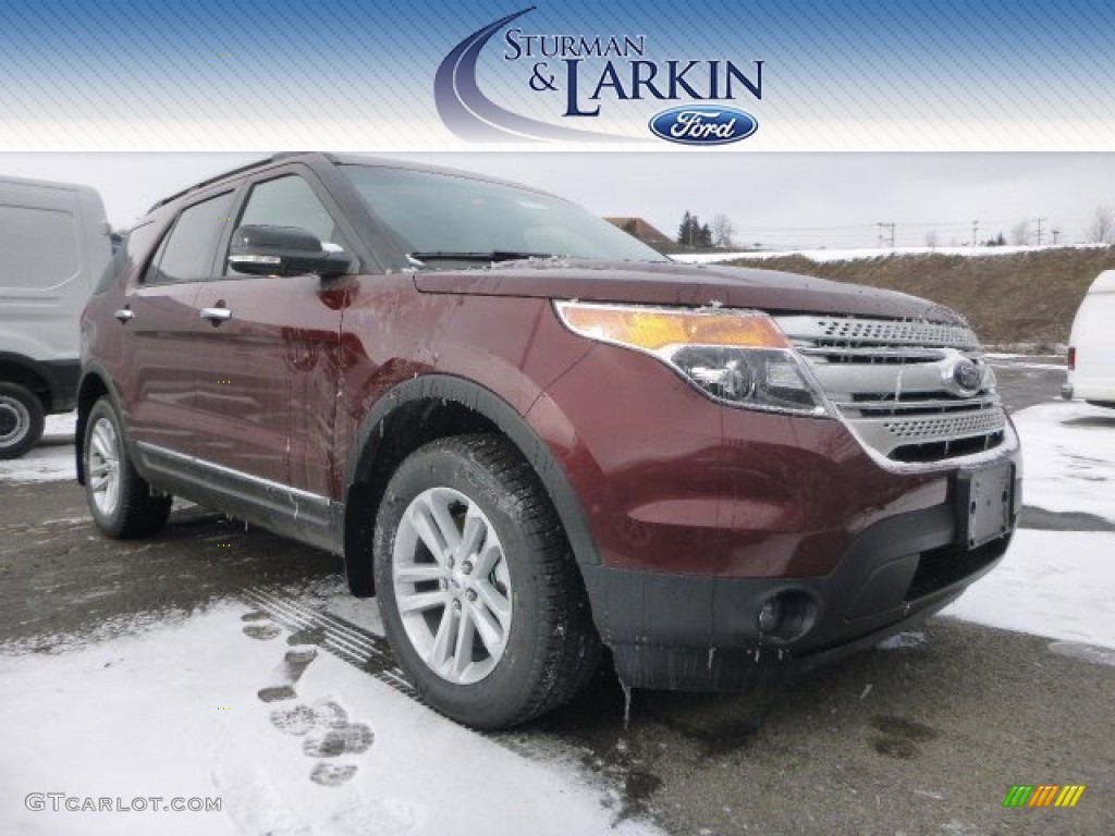 2015 Explorer XLT 4WD - Bronze Fire / Charcoal Black photo #1