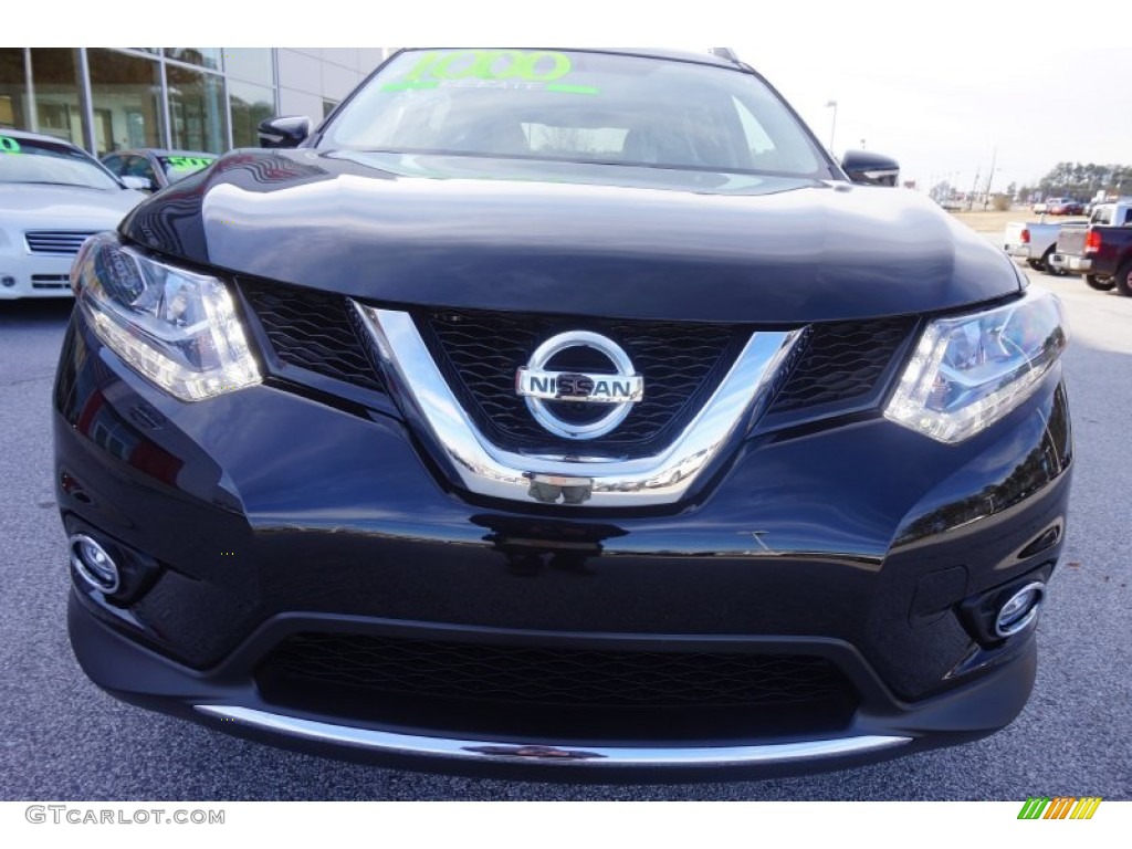 2015 Rogue SL - Super Black / Charcoal photo #8