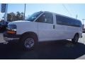 Summit White - Express 3500 Passenger Extended LT Photo No. 3