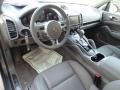  2011 Cayenne S Platinum Grey Interior