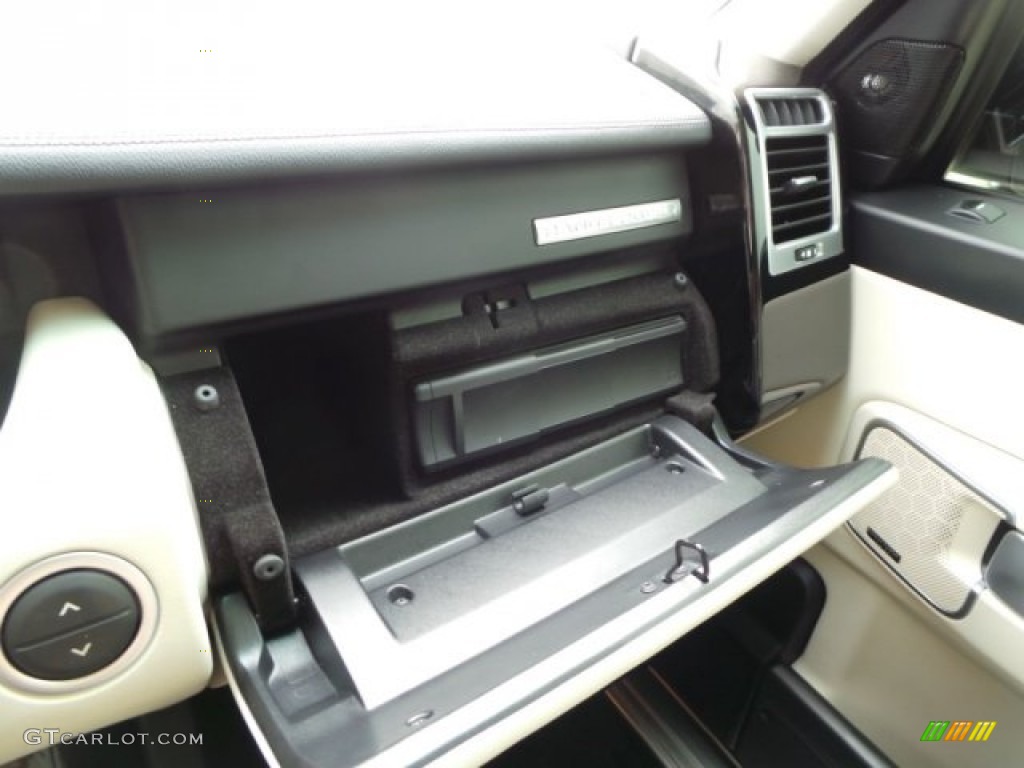 2008 Range Rover V8 Supercharged - Alaska White / Westminster Jet Black/Tan photo #22