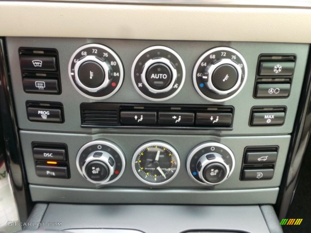 2008 Range Rover V8 Supercharged - Alaska White / Westminster Jet Black/Tan photo #28