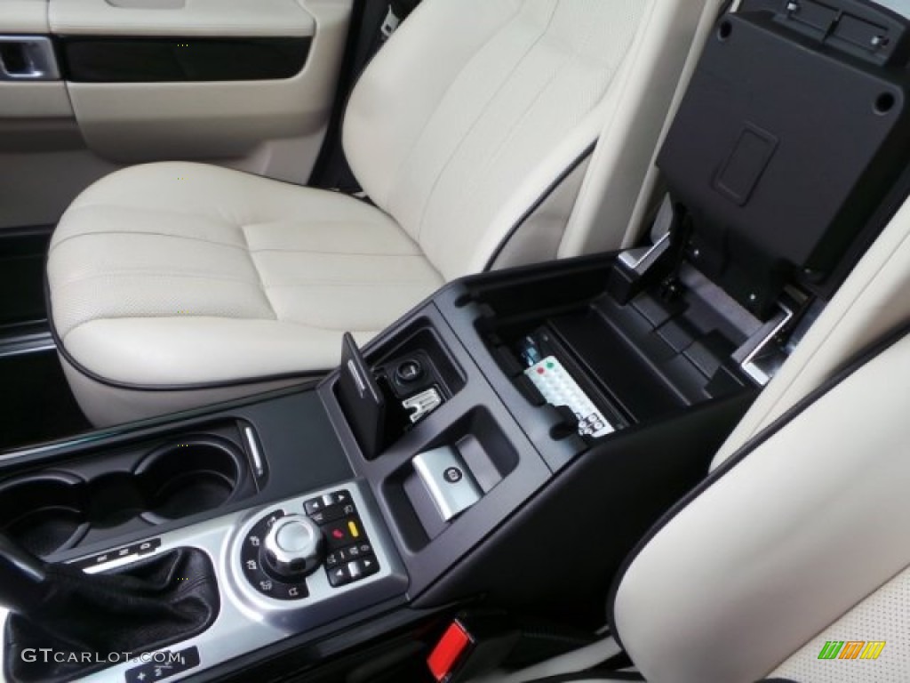 2008 Range Rover V8 Supercharged - Alaska White / Westminster Jet Black/Tan photo #30