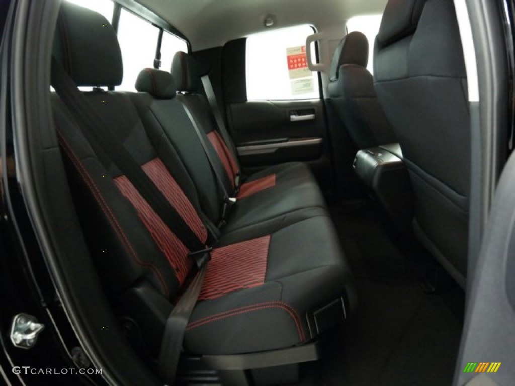 2015 Tundra TRD Pro Double Cab 4x4 - Black / TRD Pro Black/Red photo #15