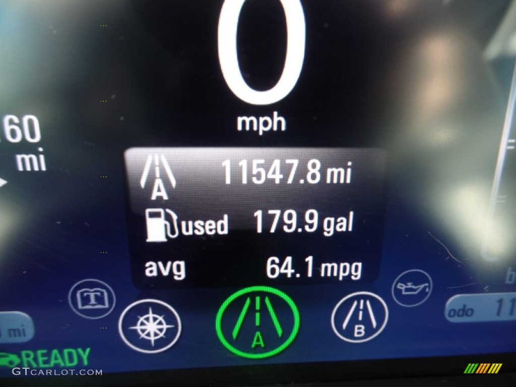 2012 Volt Hatchback - White Diamond Tricoat / Jet Black/Ceramic White Accents photo #44