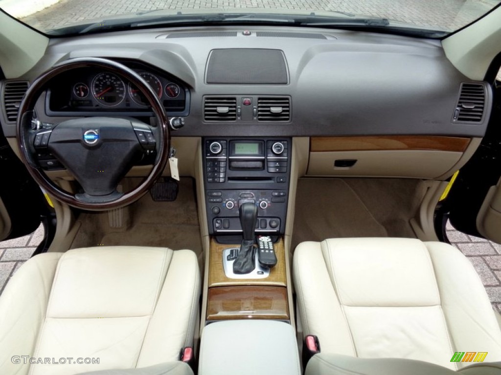 2008 Volvo XC90 3.2 Sandstone Dashboard Photo #101527873