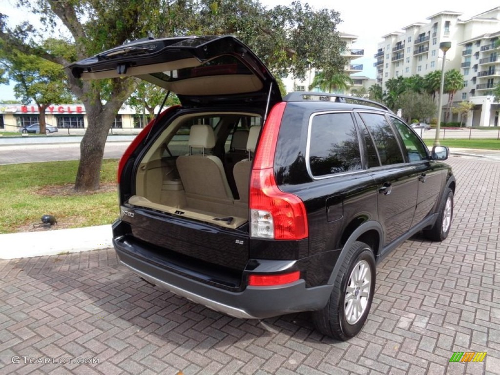 2008 XC90 3.2 - Ember Black Metallic / Sandstone photo #19