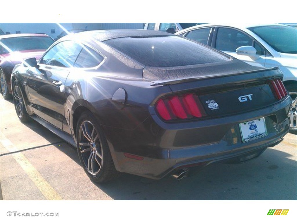 2015 Mustang GT Coupe - Magnetic Metallic / Ebony photo #5