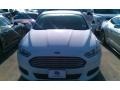 2015 Oxford White Ford Fusion SE  photo #4