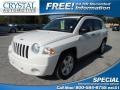 Stone White 2008 Jeep Compass Sport