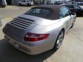 Arctic Silver Metallic - 911 Carrera S Cabriolet Photo No. 7