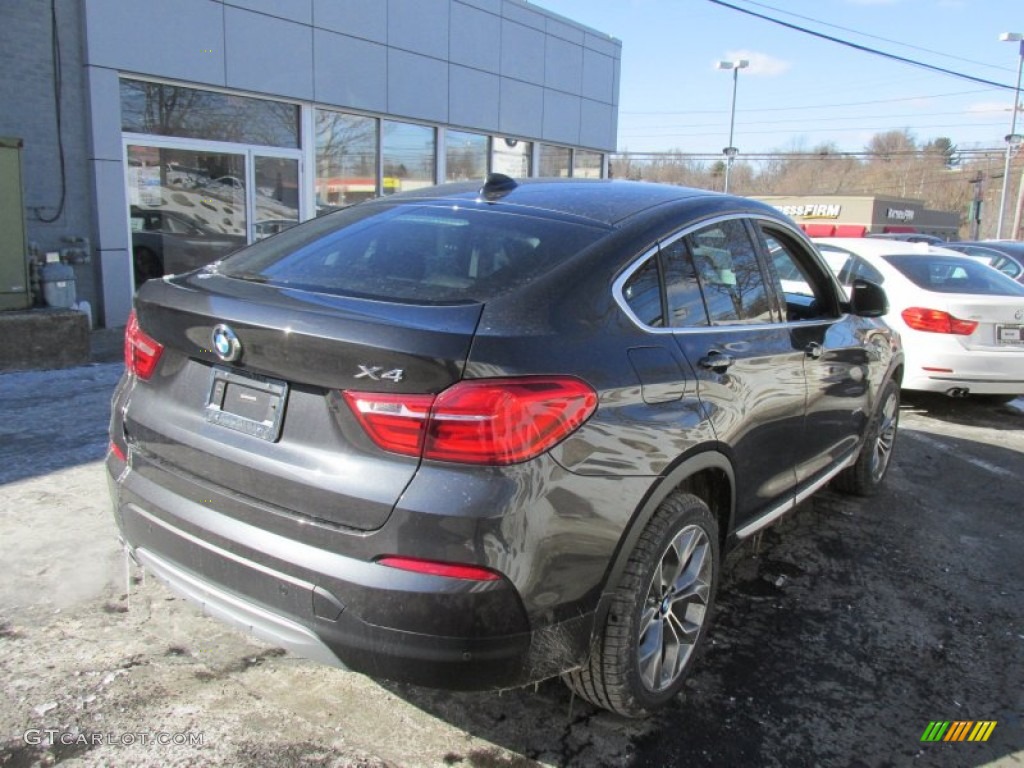 2015 X4 xDrive28i - Dark Graphite Metallic / Black photo #5