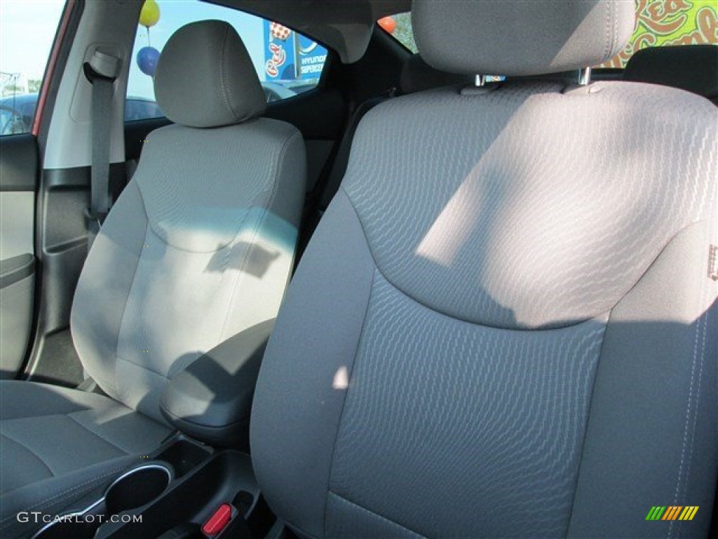 2015 Elantra SE Sedan - Geranium Red / Gray photo #8