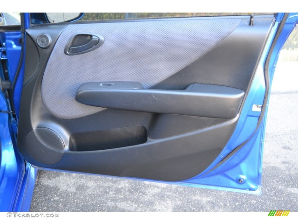 2007 Fit Sport - Vivid Blue Pearl / Black photo #22
