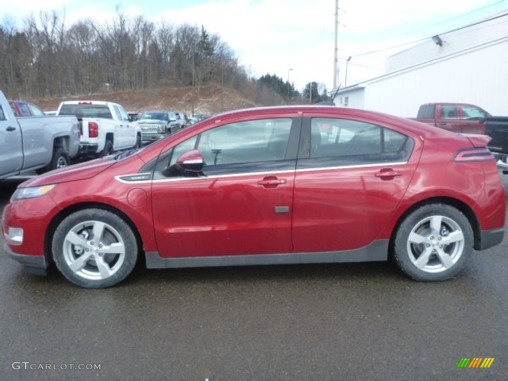 Crystal Red Tintcoat 2015 Chevrolet Volt Standard Volt Model Exterior Photo #101533141