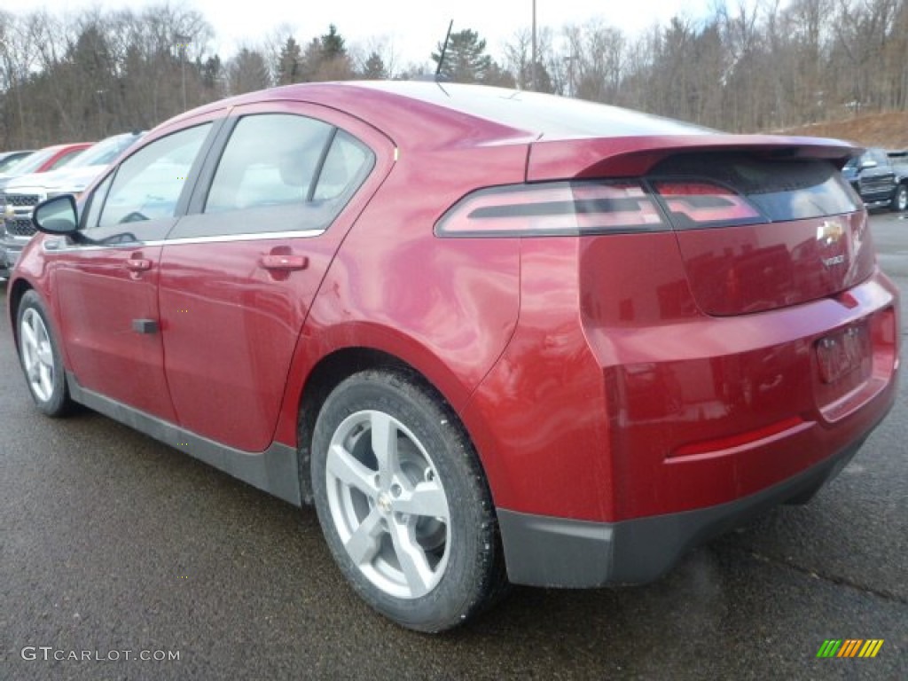 Crystal Red Tintcoat 2015 Chevrolet Volt Standard Volt Model Exterior Photo #101533159