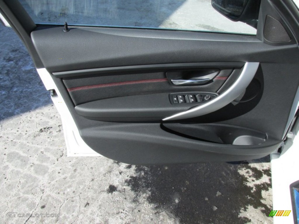 2015 3 Series 335i xDrive Sedan - Alpine White / Black photo #11
